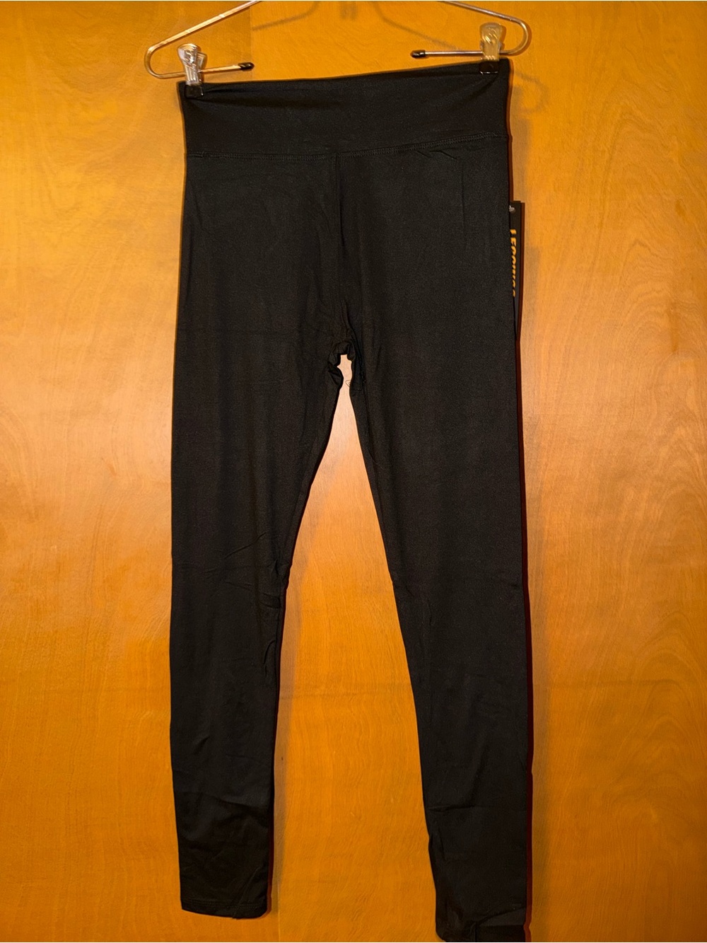Black High-Waist Leggings